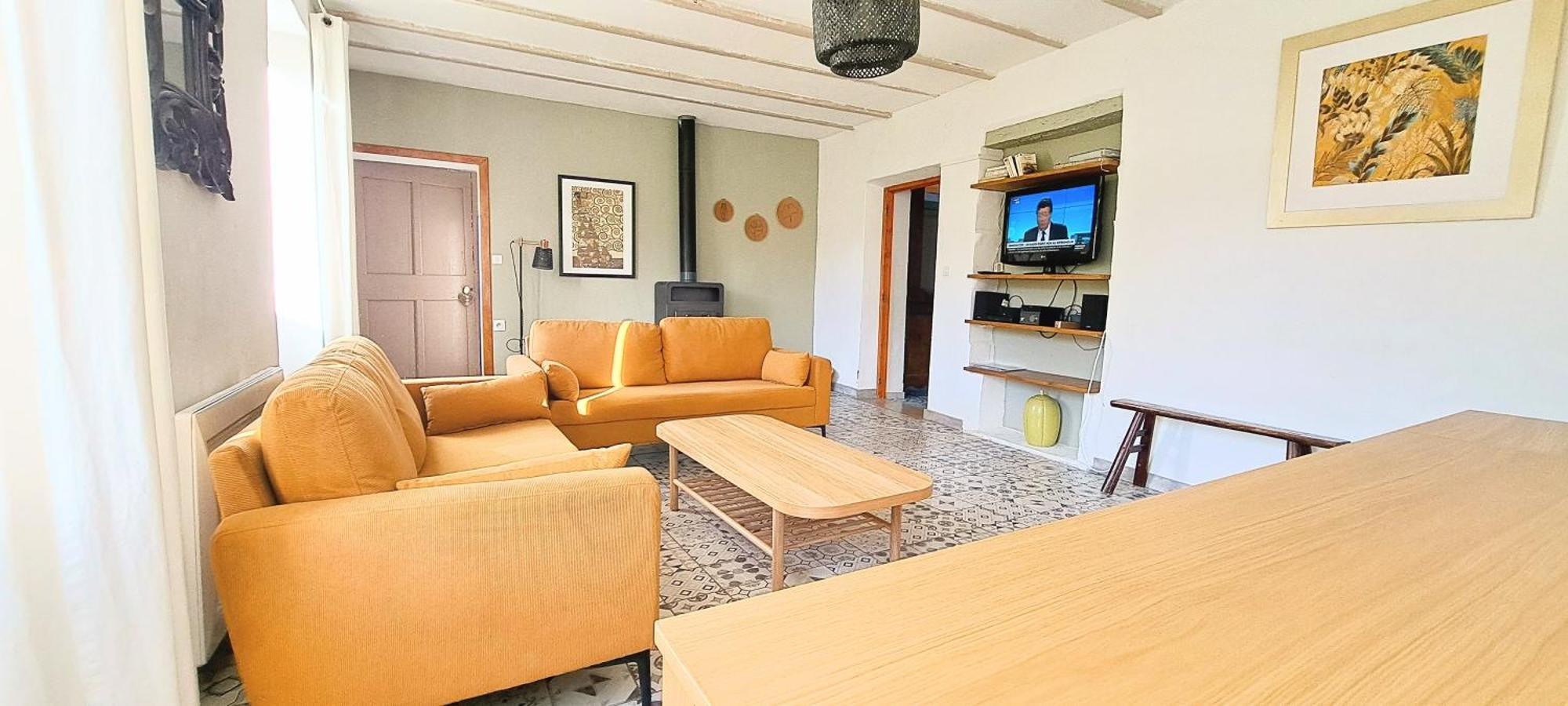 Sahune Le Mas Des Fontettes, Gite 14 Personnes, Piscine Chauffee, Propriete 5Ha, Barbecue מראה חיצוני תמונה