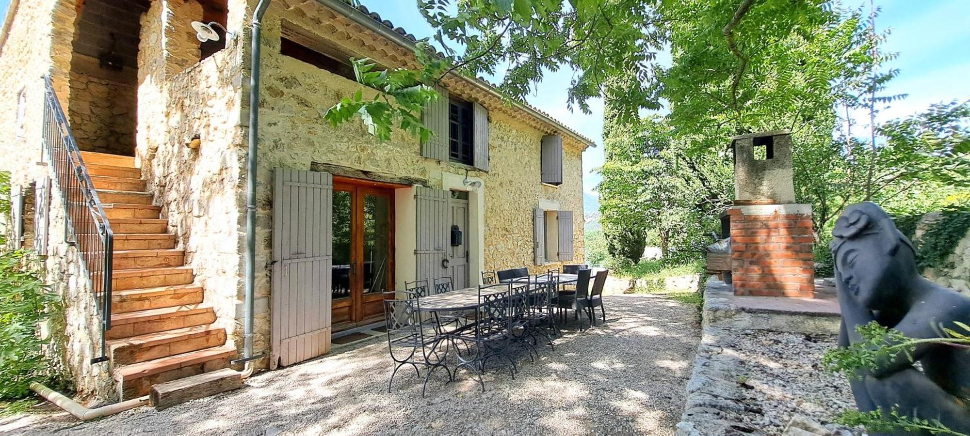 Sahune Le Mas Des Fontettes, Gite 14 Personnes, Piscine Chauffee, Propriete 5Ha, Barbecue מראה חיצוני תמונה